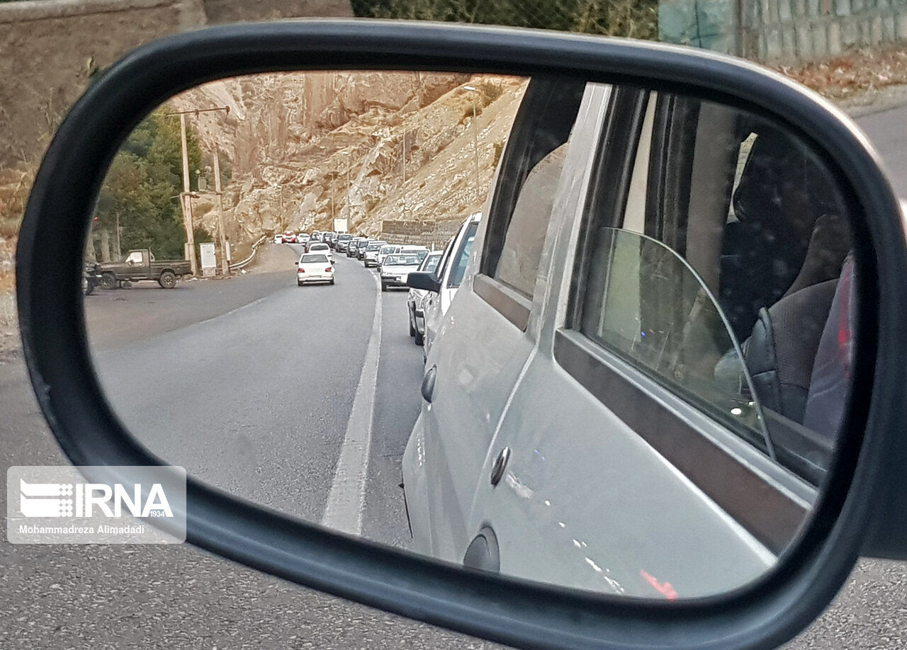 جاده شمال ترافیک سنگین است