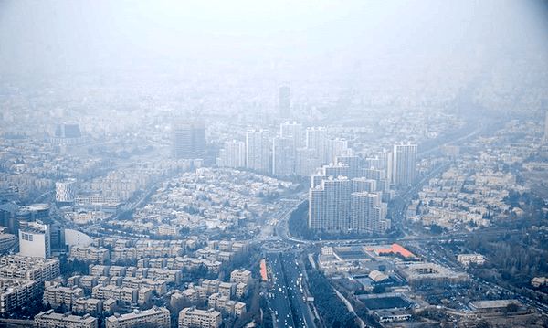 هوای تهران ناسالم برای گروه‌های حساس 