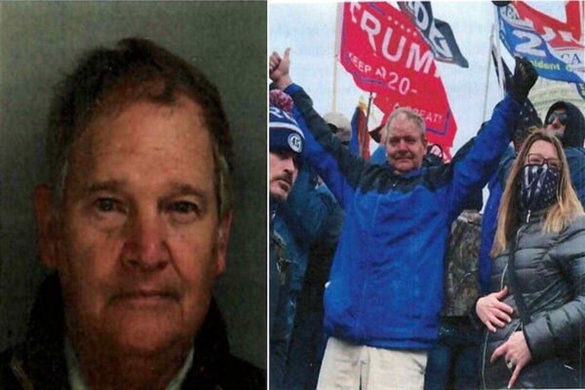 ۴ سال زندان برای پیرمرد ۷۲ ساله به دلیل حمله به ساختمان کنگره 