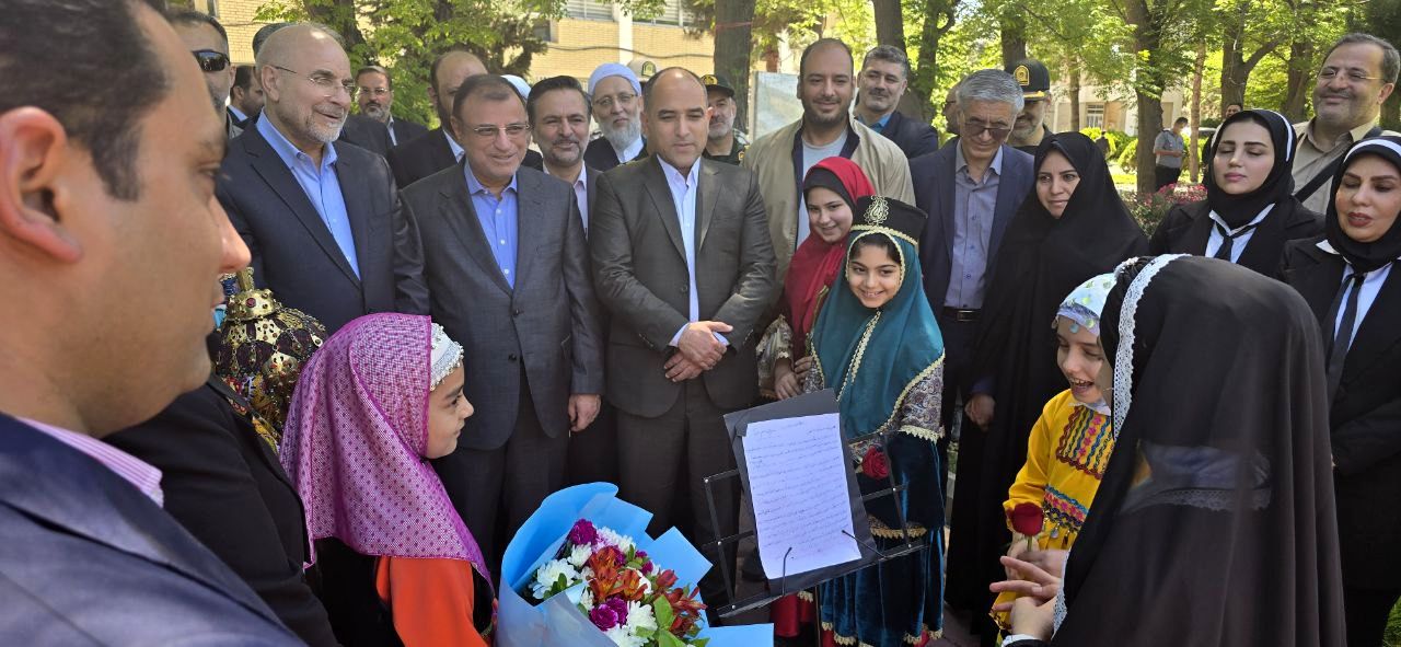 حضور محمدباقر قالیباف در دانشگاه گنبد کاووس 