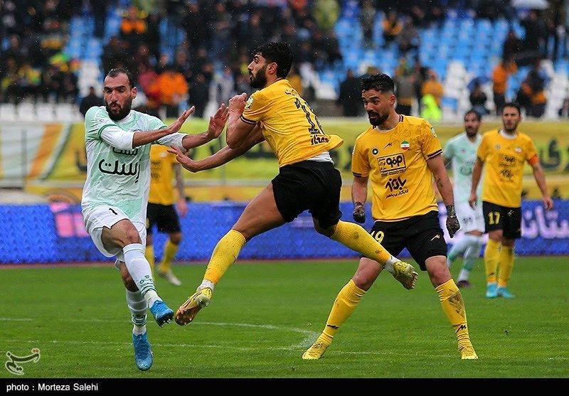 چند تصویر جذاب از بازی سپاهان و ذوب‌آهن