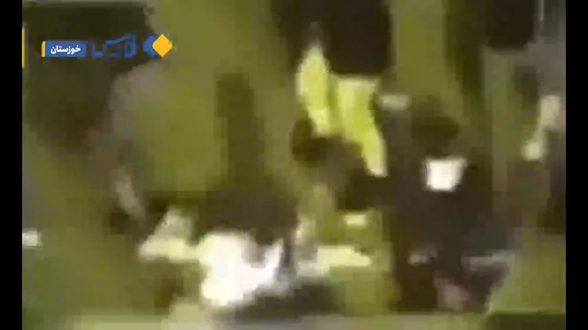 فیلم لحظه شکستن دوربین مداربسته محل حادثه تروریستی ایذه