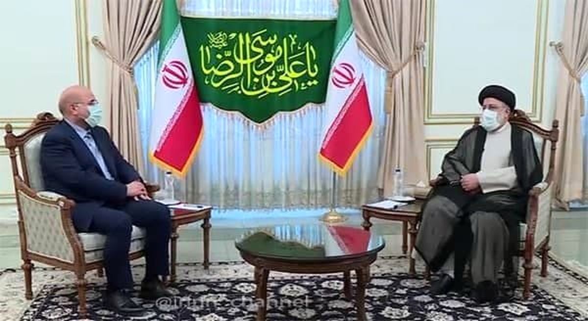 دیدار قالیباف با رئیسی پس از اعلام نتایج اولیه +عکس