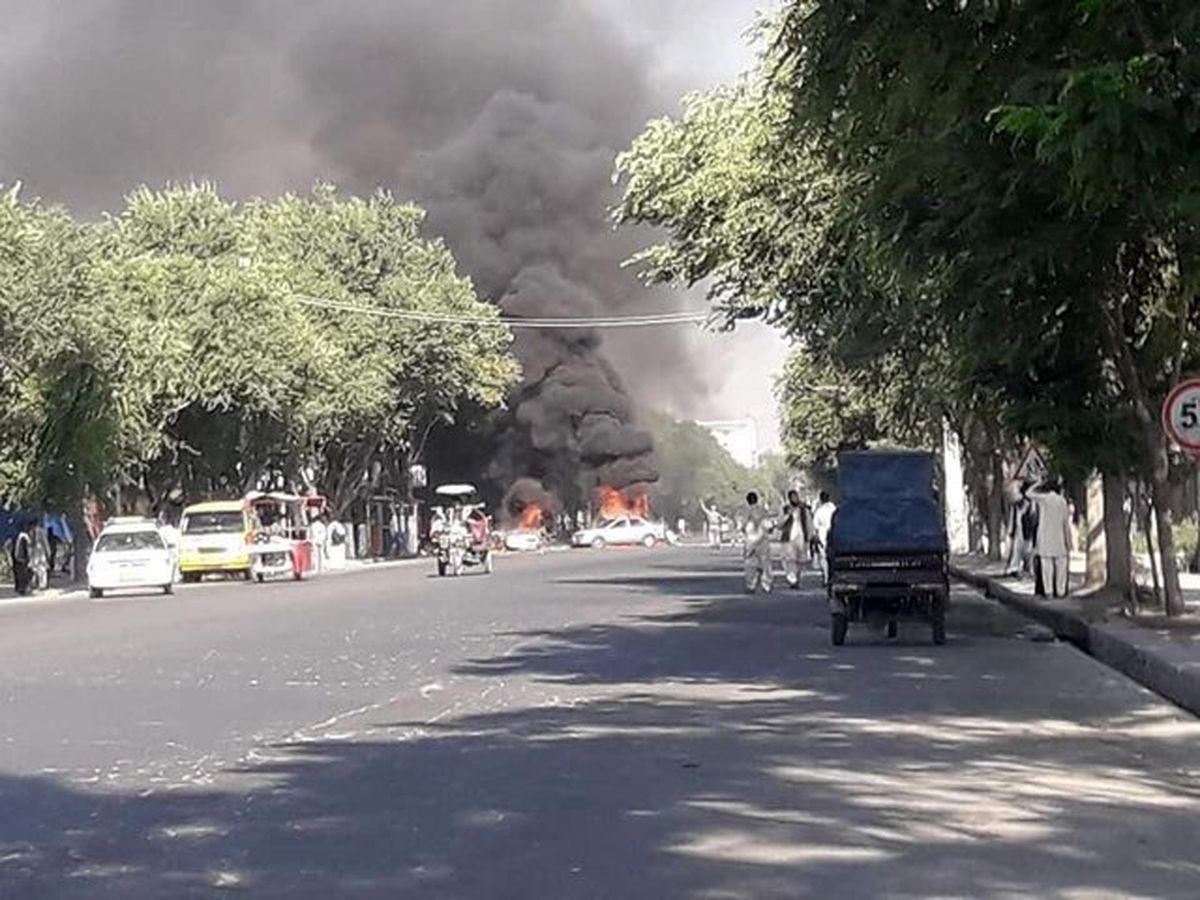 انفجار مسجدی در کابل