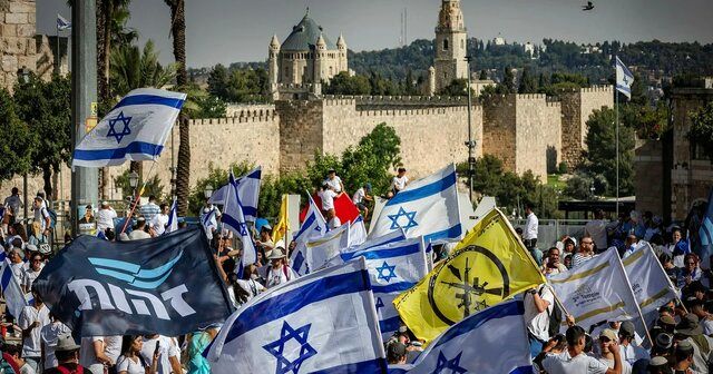 یورش صهیونیست‌ها به مسجد الاقصی در سالروز اشغال قدس