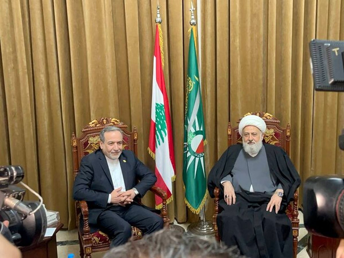 دیدار عراقچی با نایب‌رئیس مجلس اعلای شیعیان لبنان