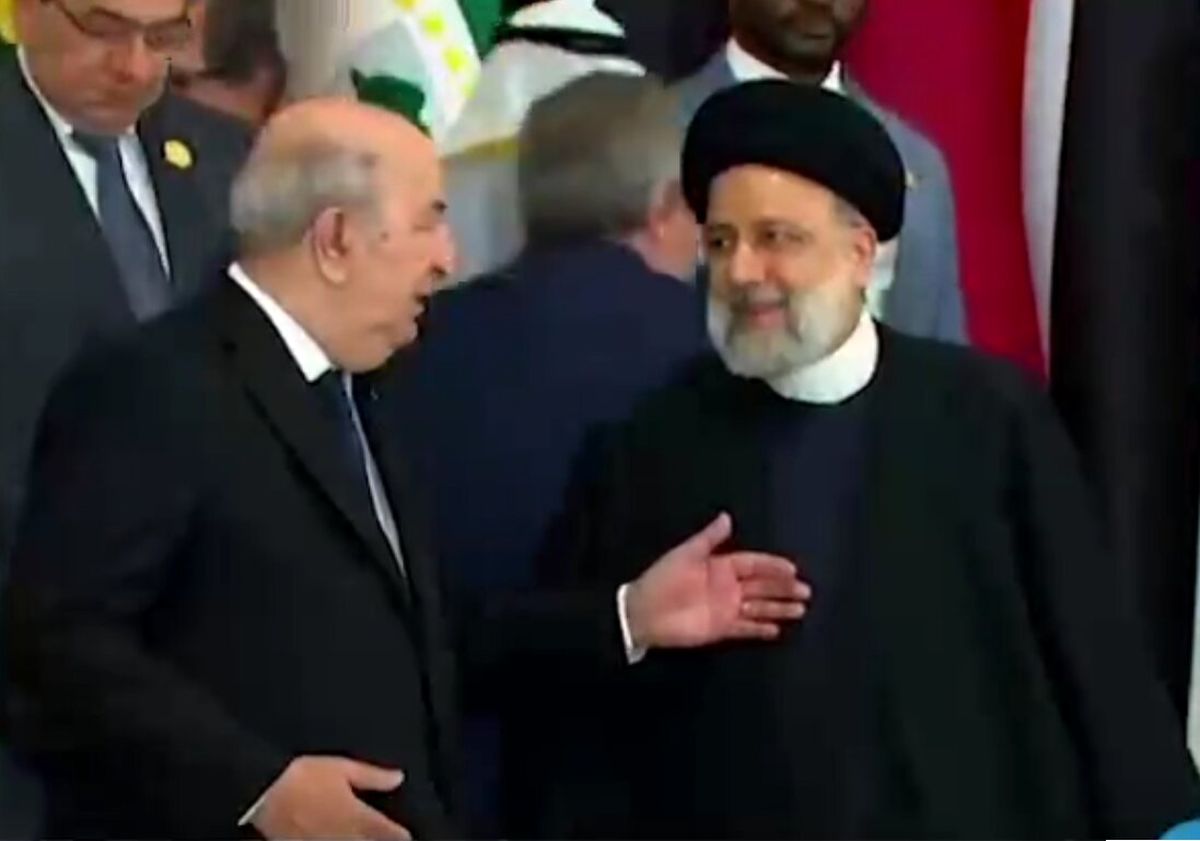 خوشآمد گویی رئیسجمهور الجزایر به رئیسی