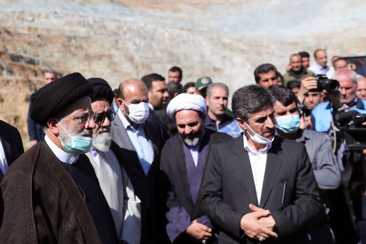 «رئیسی» به نقطه صفر مرزی ایران و آذربایجان رفت‌