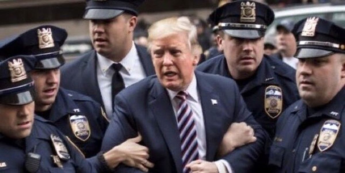 «ترامپ» بازداشت شد