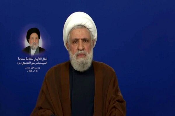 شیخ نعیم قاسم: تجاوز به قطر تجاوزی کاملاً اسرائیلی - آمریکایی بود