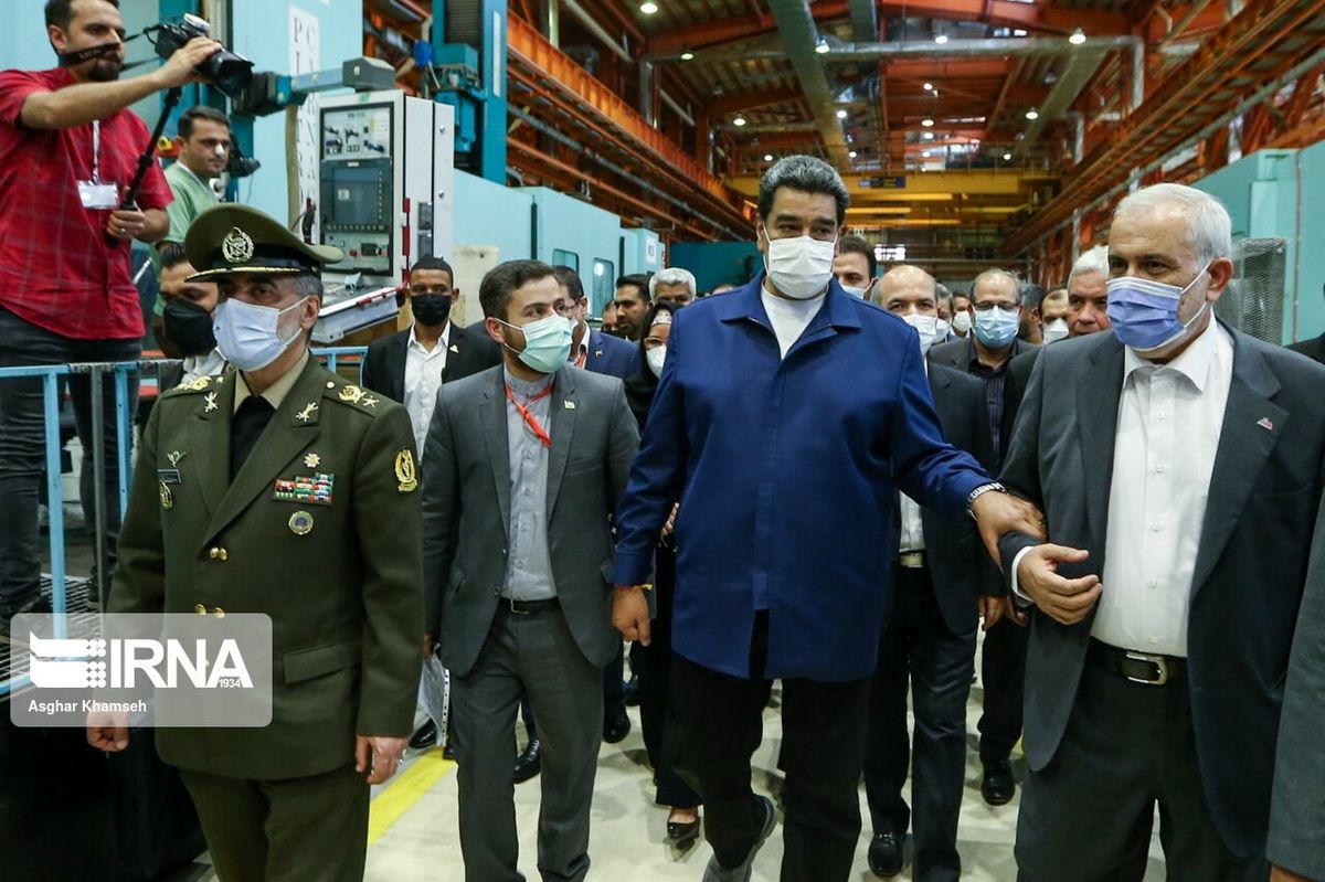 تصاویر: بازدید رئیسجمهور ونزوئلا از مجموعه صنعتی مپنا