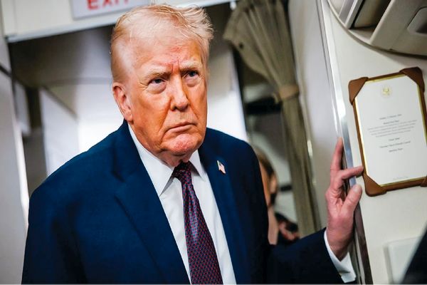 پاسخ ترامپ به سوال خبرنگار: درباره ایران تصمیم نهایی را گرفتید؟