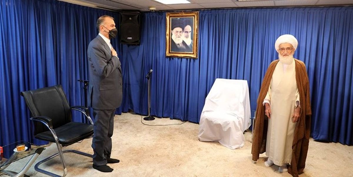 دیدار امیرعبداللهیان با مراجع عظام تقلید قم +عکس