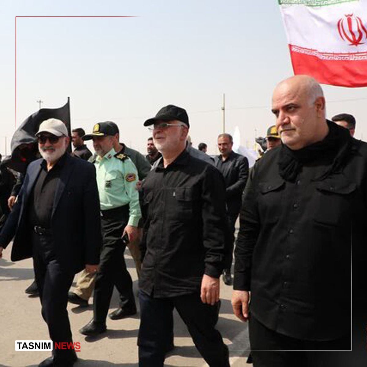 عکسی از وزیر کشور در مرز شلمچه 