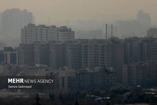 تصاویر: آلودگی هوای تهران