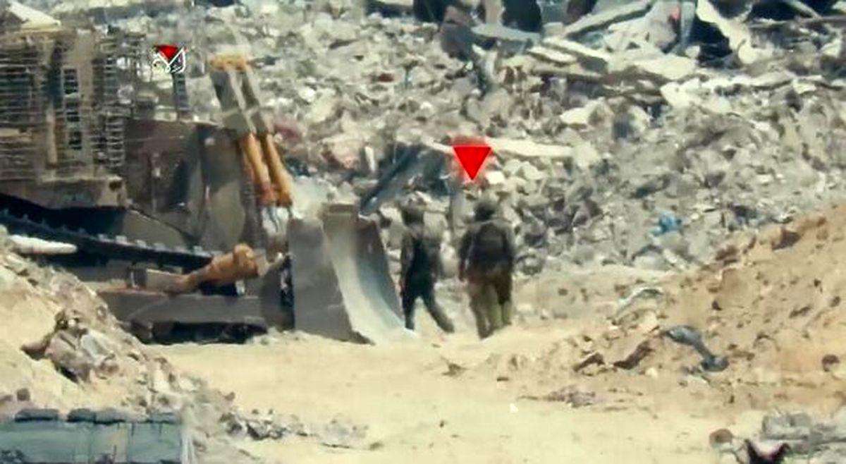 انهدام یک تانک دیگر ارتش رژیم صهیونیستی در غزه