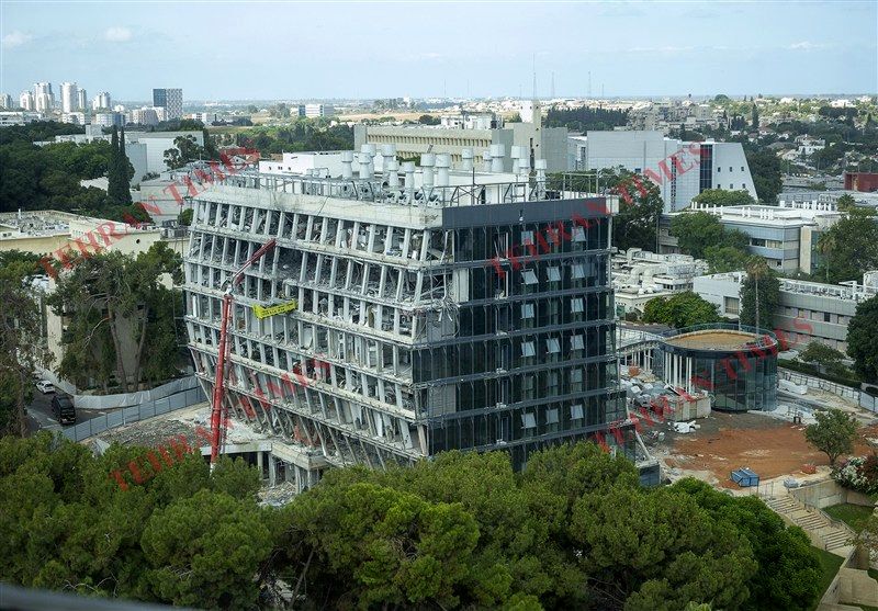 اولین تصویر منتشر شده از موسسه وایزمن اسرائیل پس از حمله ایران