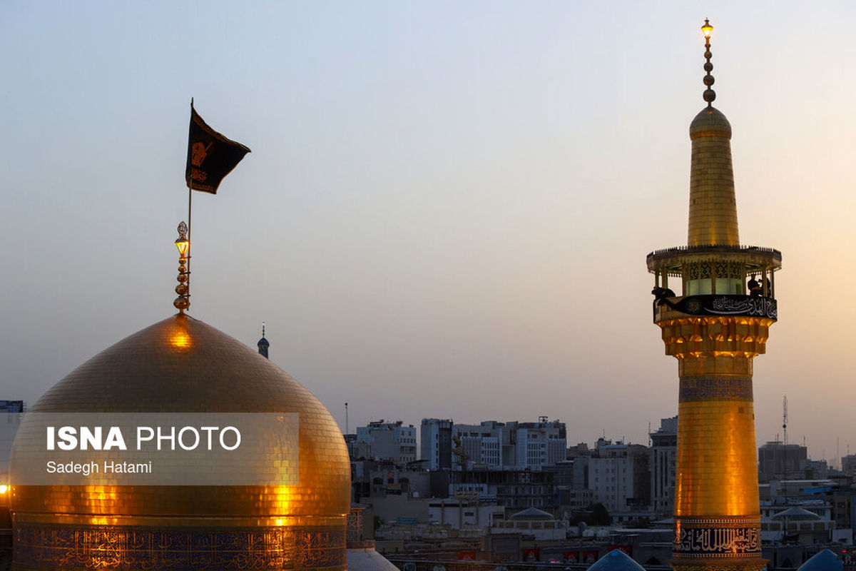 مراسم مقتل خوانی در رواق امام خمینی(ره) حرم مطهر رضوی