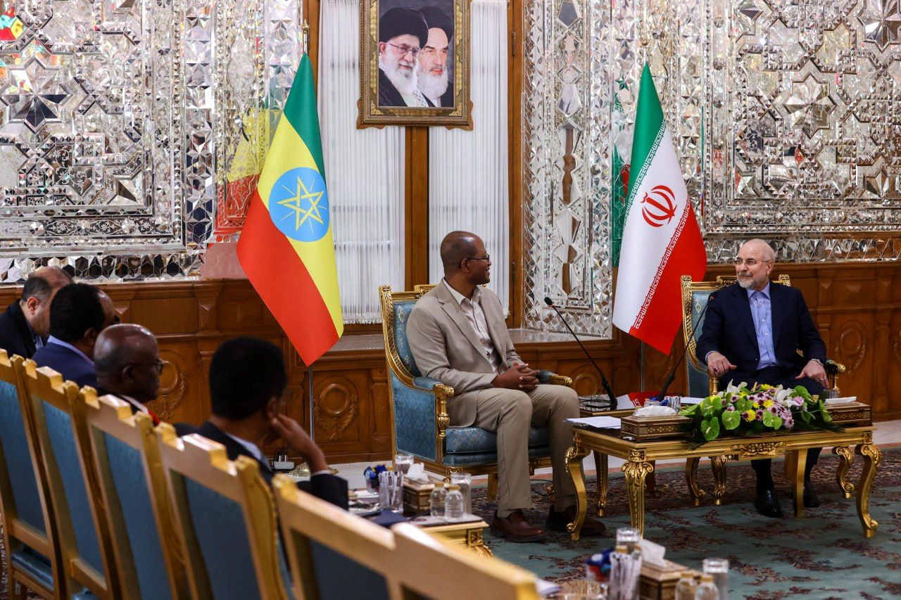 دیدار رئیس مجلس نمایندگان اتیوپی با قالیباف