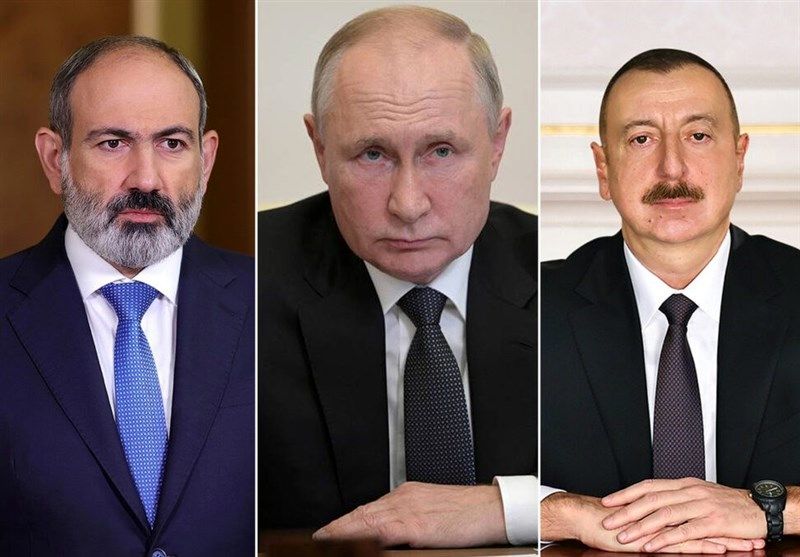 دیدارهای پوتین با علیاف و پاشینیان در کرملین