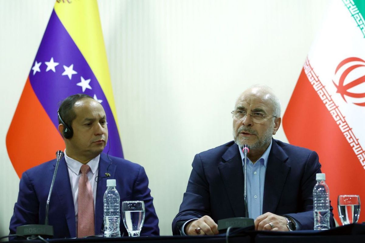 قالیباف: همه باید برای تسهیل تجارت بخش های خصوصی ایران و ونزوئلا کمک کنیم/ اجرای قانون تجارت آزاد و حل مشکلات بانکی بخش خصوص دو کشور را در تهران پیگیری خواهیم کرد