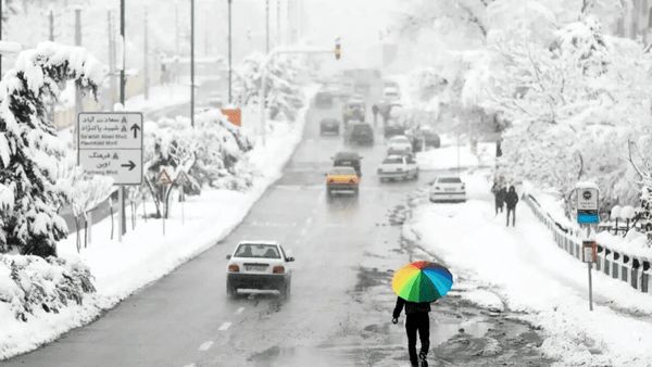 برف و کولاک در راه ایران + نقشه