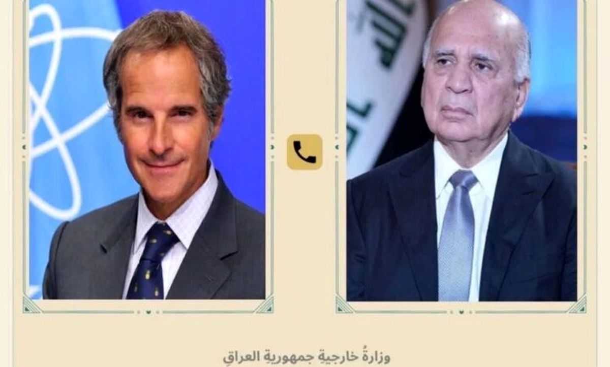 موضع وزیر خارجه عراق و گروسی درباره توافق احتمالی ایران و آمریکا