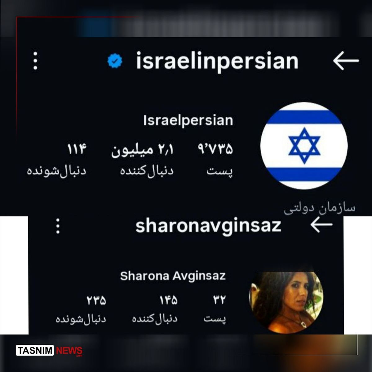 مدیر حساب فارسی‌زبان وزارت امور خارجه رژیم صهیونیستی کیست؟