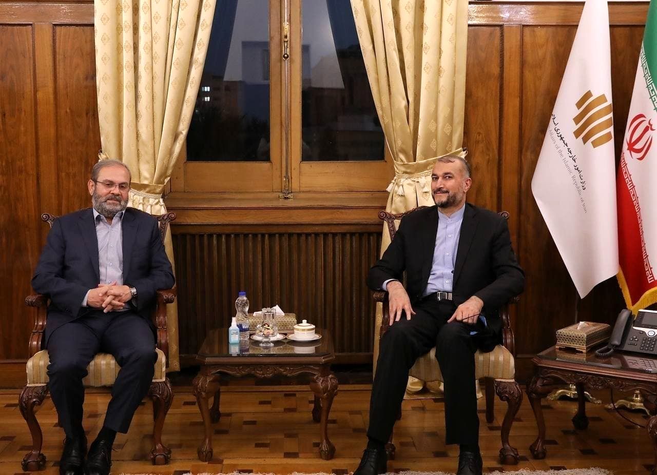 دیدار  نماینده جنبش حزب الله لبنان ایران با امیر عبداللهیان