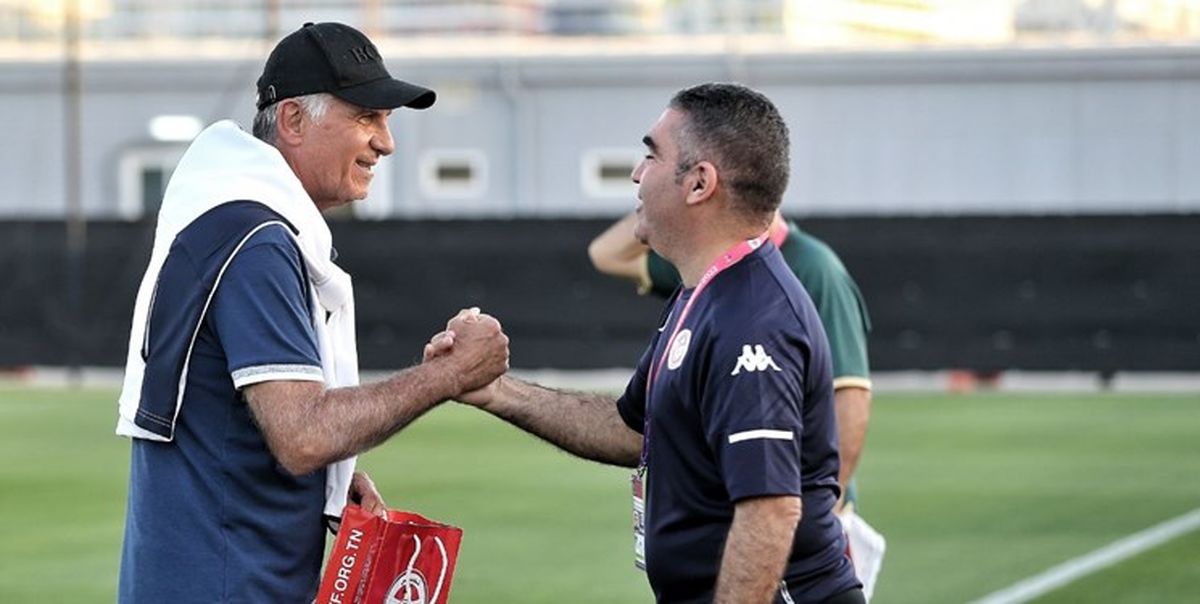 واکنش کیروش به باخت مقابل تونس +عکس