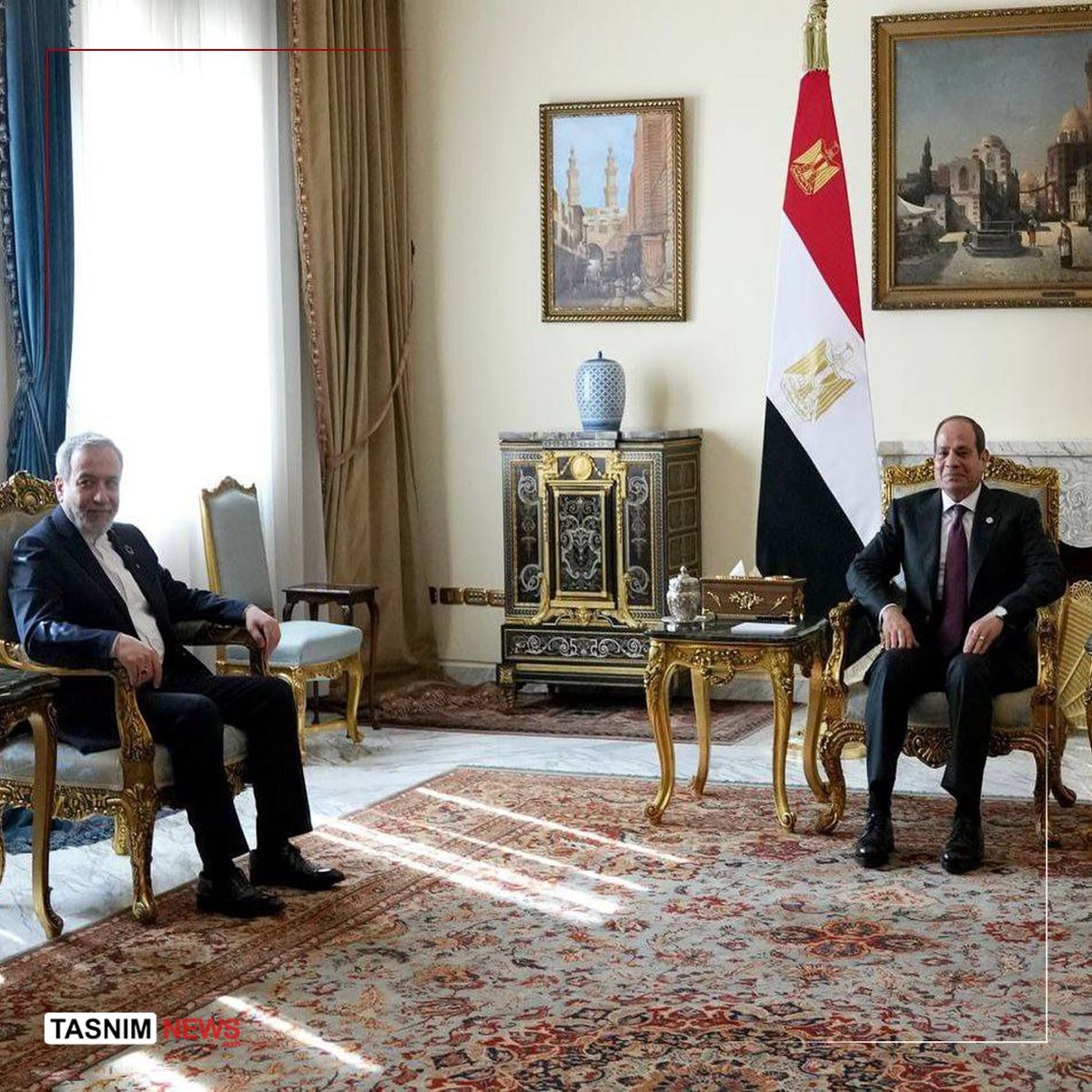 دیدار عراقچی با رئیسجمهور مصر