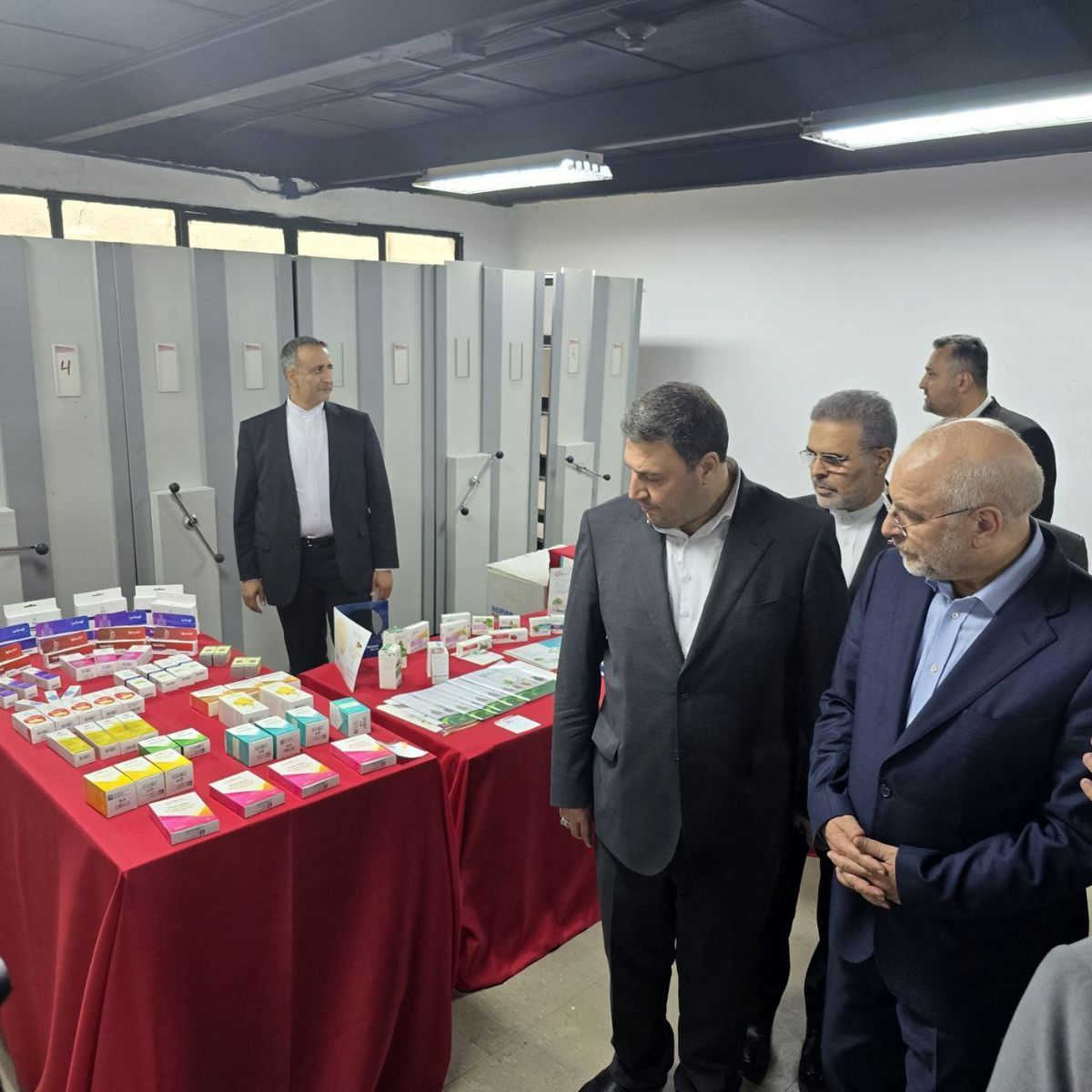 بازدید رئیس مجلس از مرکز فناوری ایران در کاراکاس