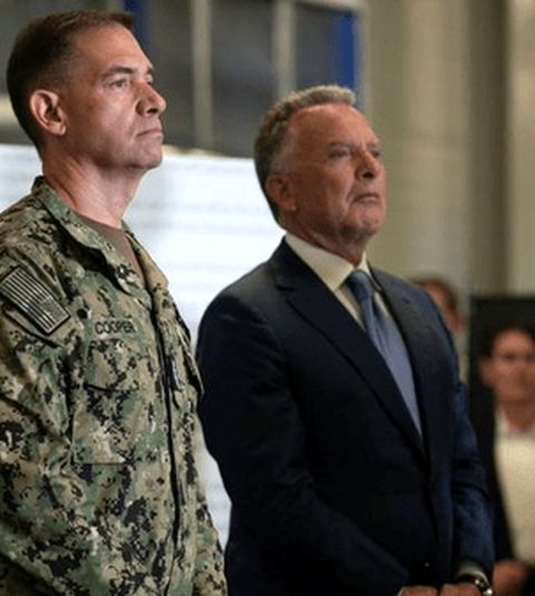 اولین تصویر از حضور فرمانده سنتکام در مذاکرات/ تحلیلگر وال استریت ژورنال چه گفت؟