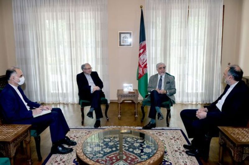 دیدار دیپلمات ایرانی با عبدالله عبدالله