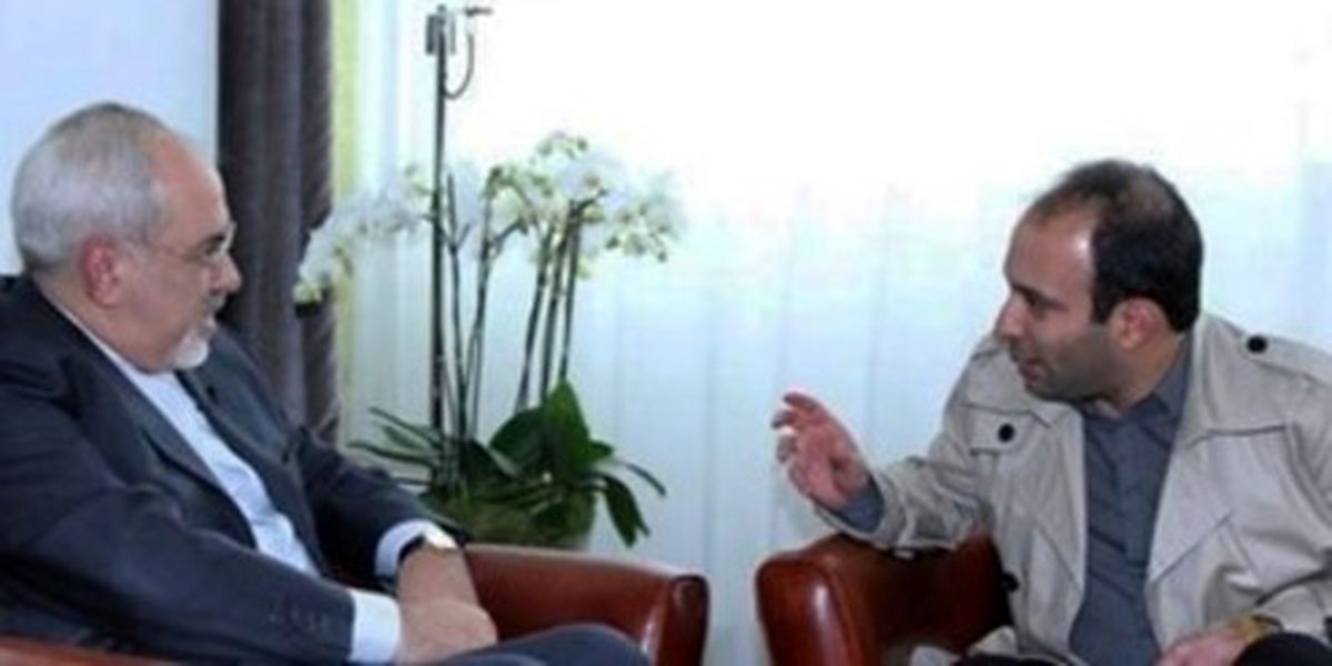 پشت صحنه جالب مصاحبه کامران نجفزاده با ظریف +فیلم