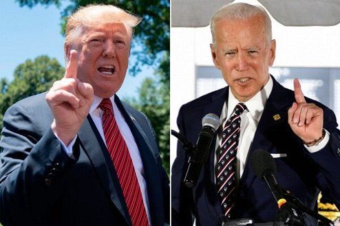 «جو بایدن» ۸ درصد در انتخابات ۲۰۲۰ از ترامپ جلو افتاد