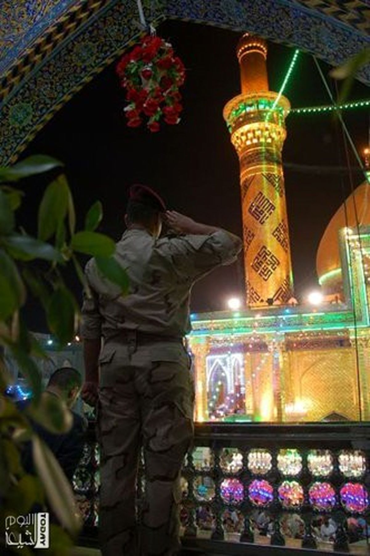 تدابیر شدید امنیتی در کربلا/تصاویر