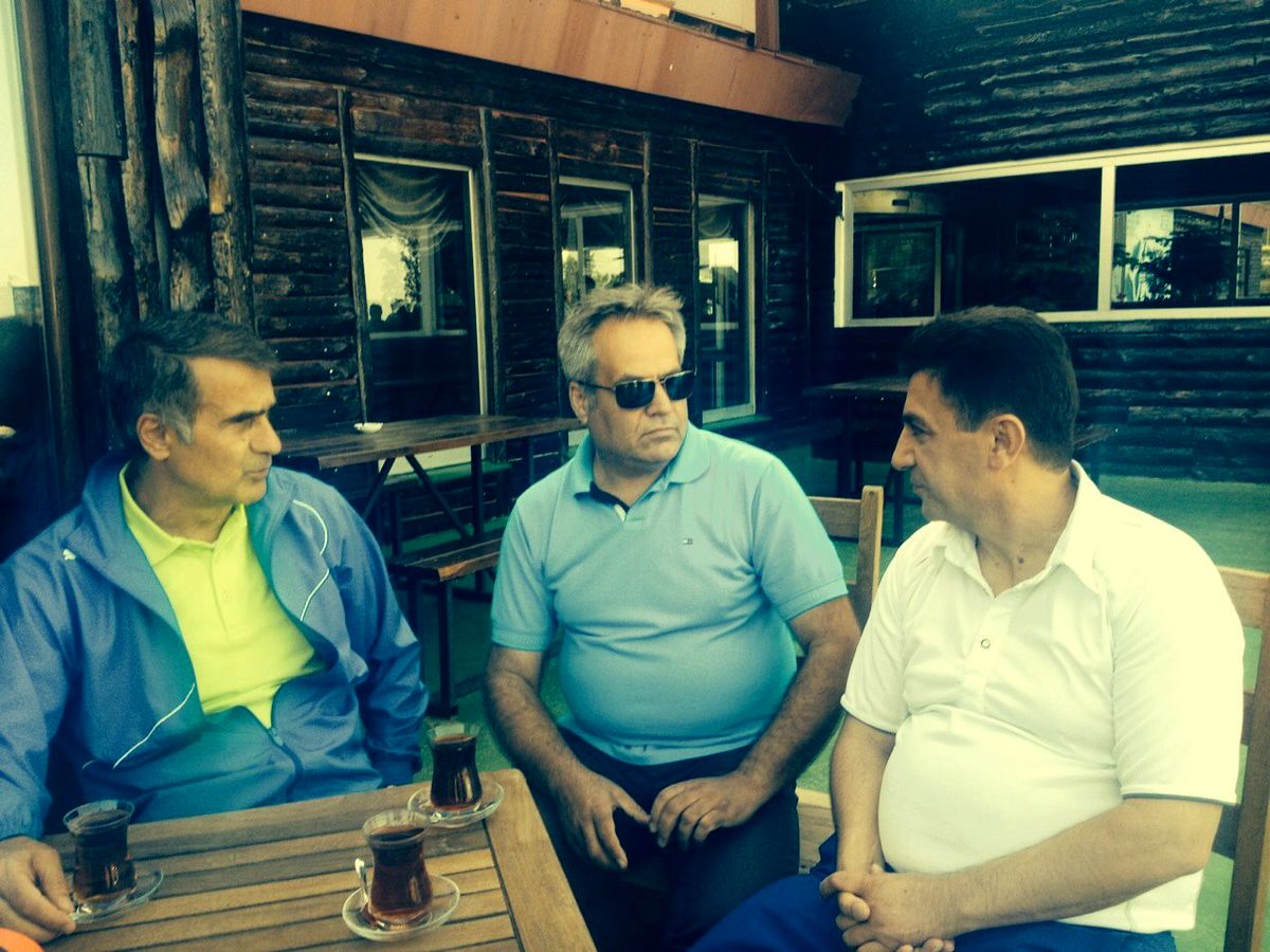 عکس/ جلسه قلعه نویی و سنول گونش