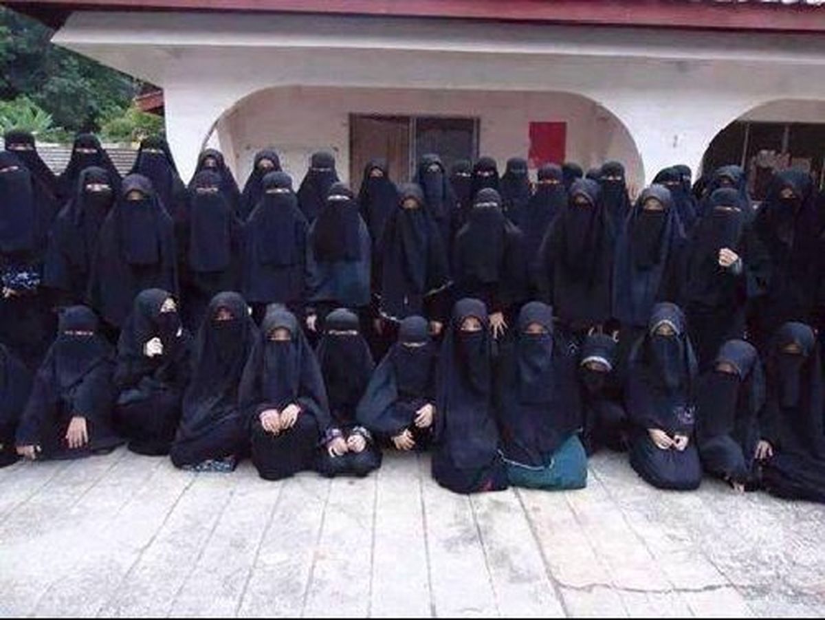 زنان ابوبکر البغدادی/عکس