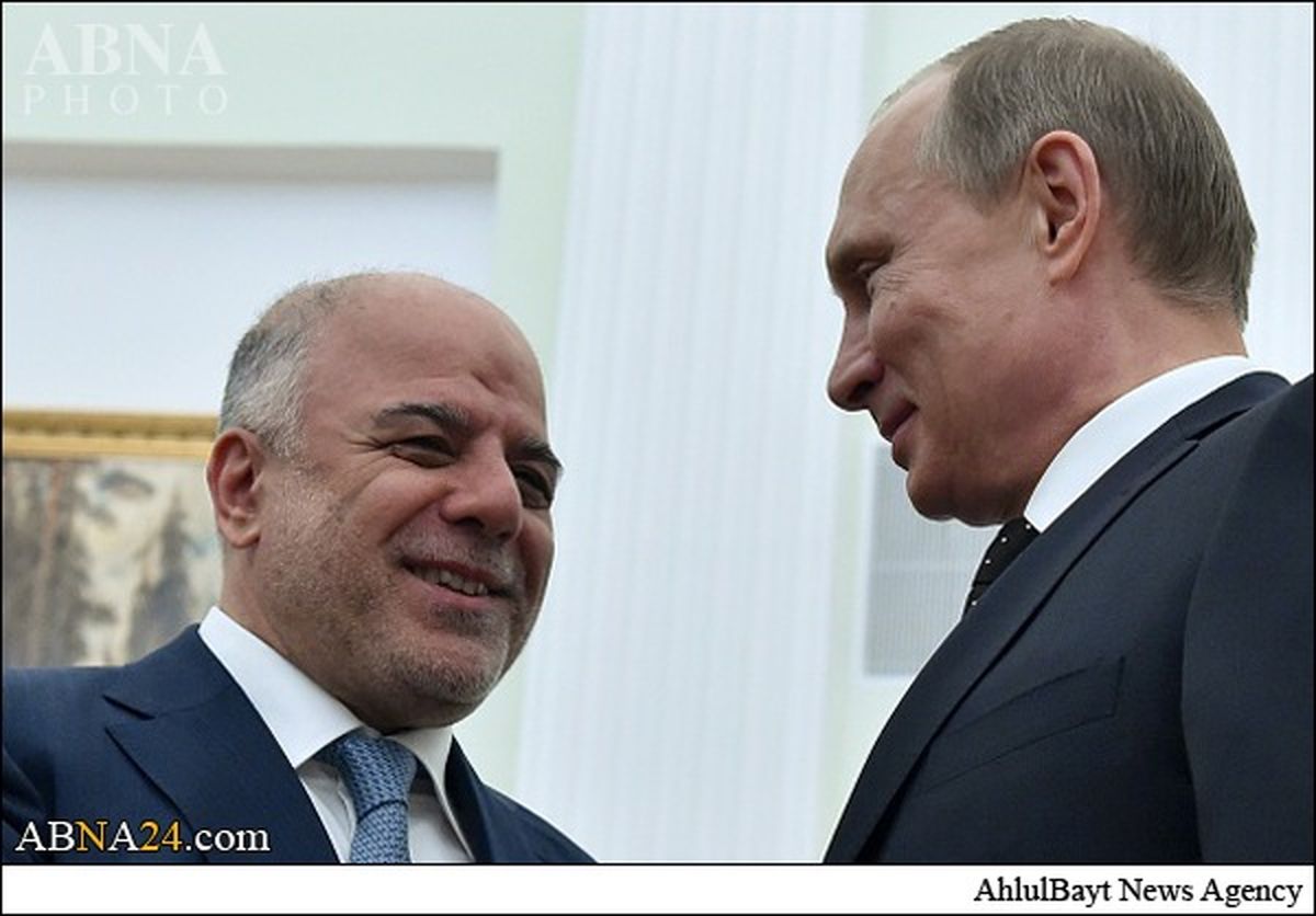 دیدار نخست وزیر عراق با پوتین/عکس