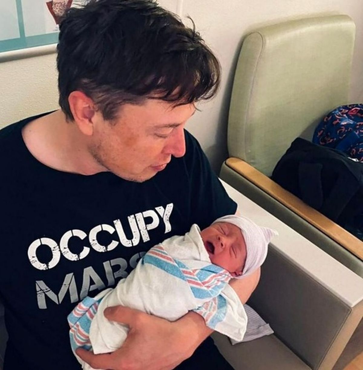 اسم عجیب فرزند ایلان ماسک ترند اول توییتر شد! +عکس