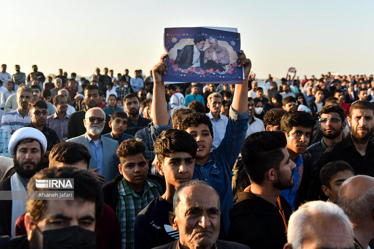 تصاویر: سفر رئیس جمهور به بوشهر