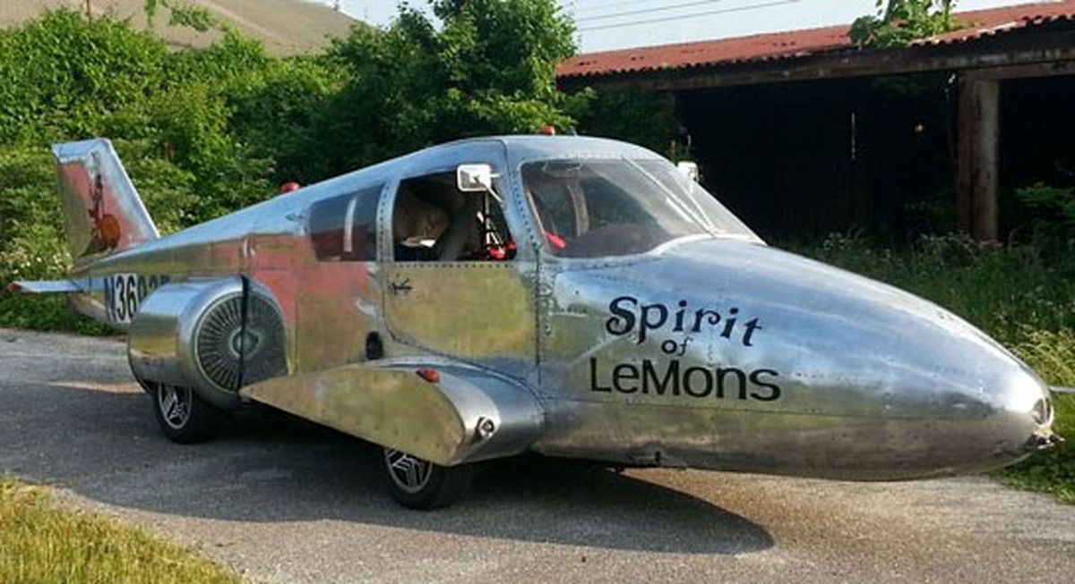 تبدیل هواپیما به خودرو/عکس