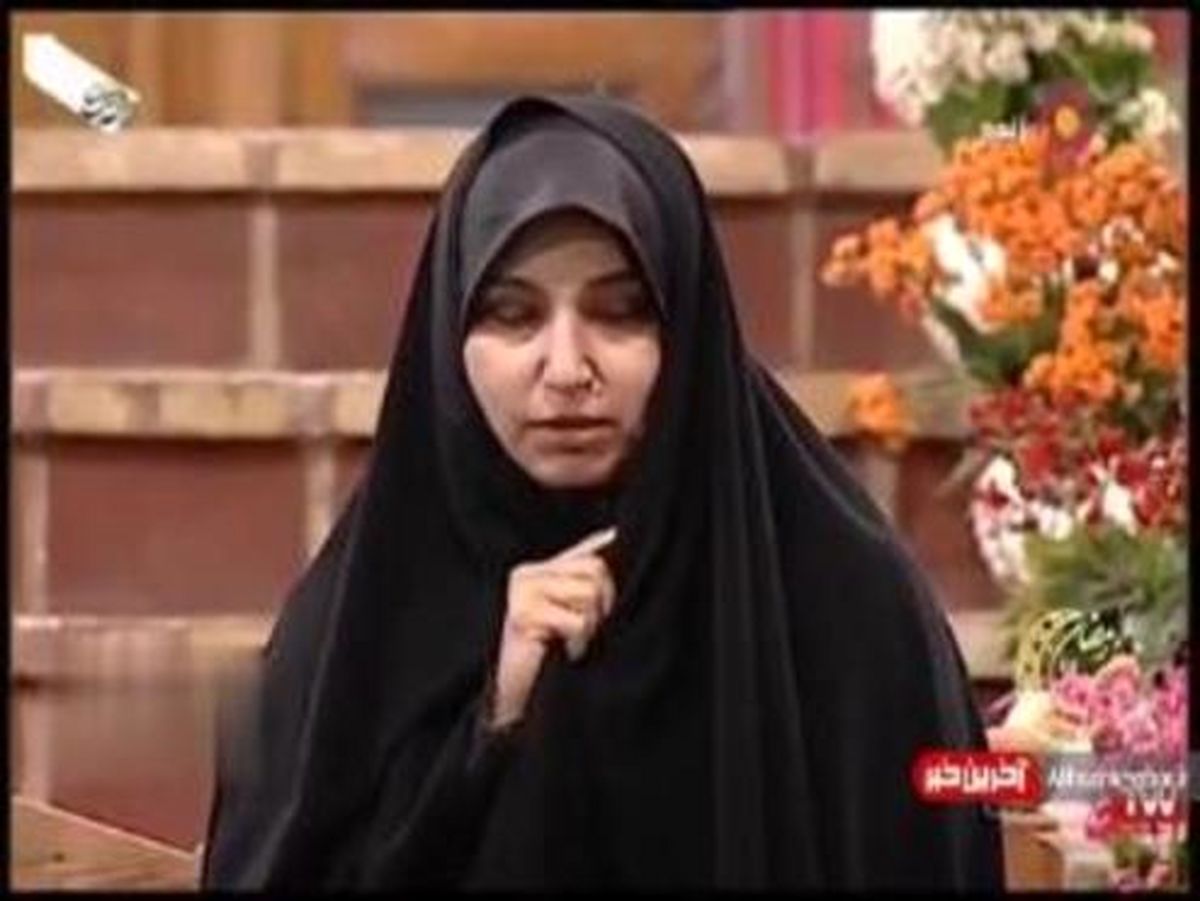 ماجرای رنگ خاکستری چشم های «حاج قاسم» از زبان دخترش +فیلم