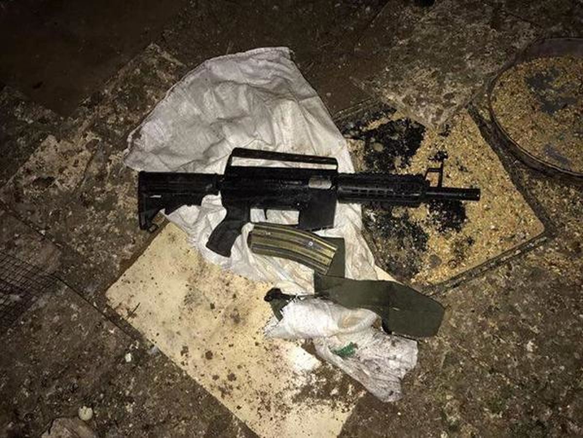تصاویر کشف سلاح در «کرانه باختری»