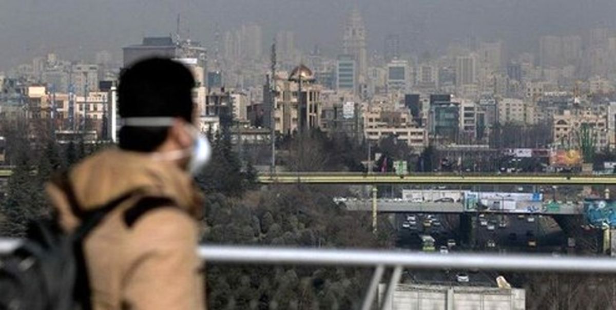 هوای تهران برای گروههای حساس آلوده شد