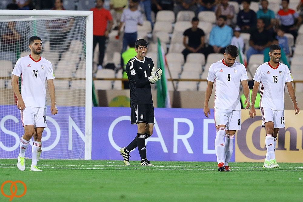 عکس: چهره ملی پوشان پس از شکست رکورد تاریخی