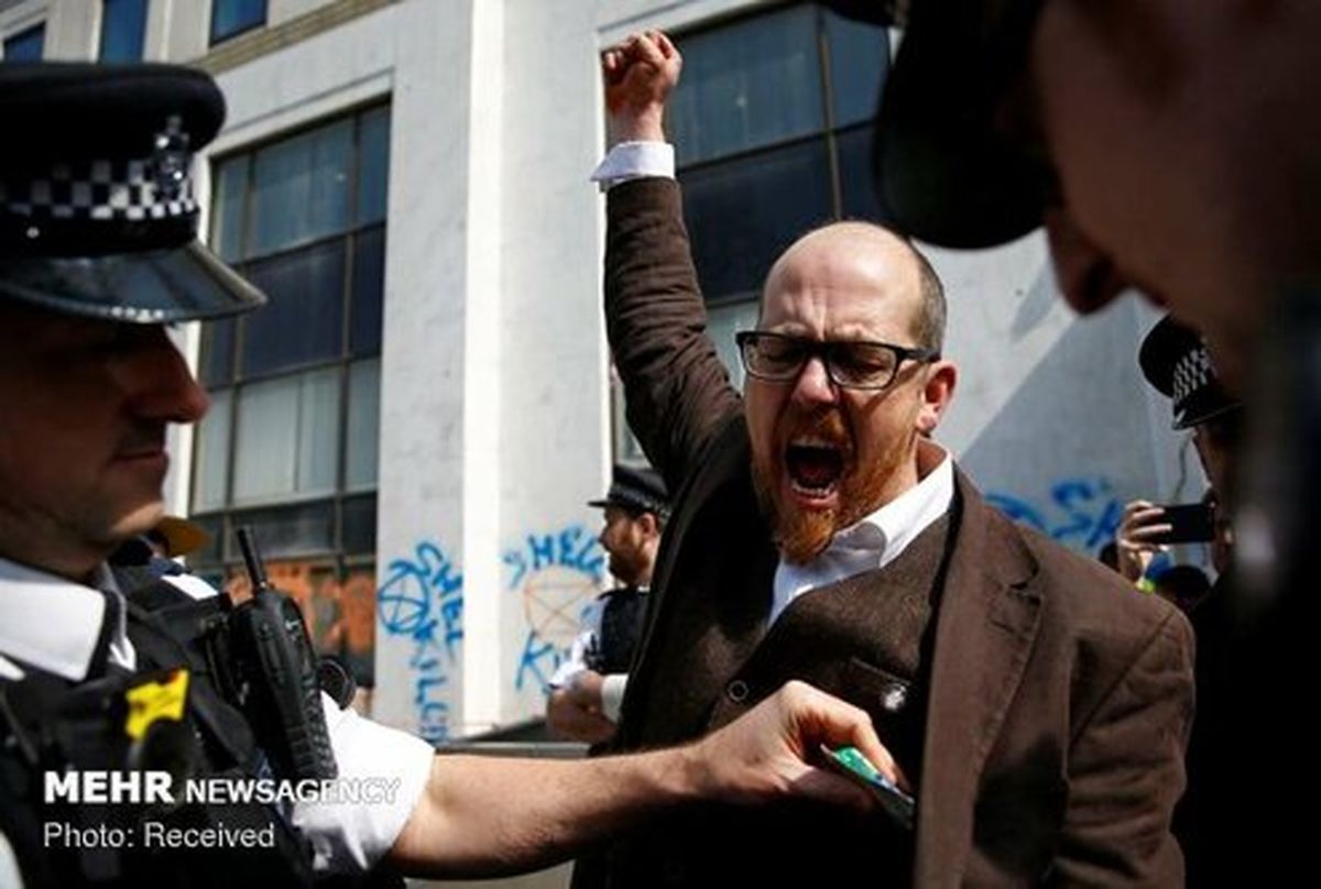 تصاویر: بازداشت فعالان محیط زیست در لندن