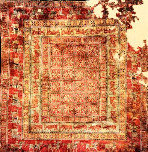 کهن‌ترین قالیچه جهان در ایران +عکس