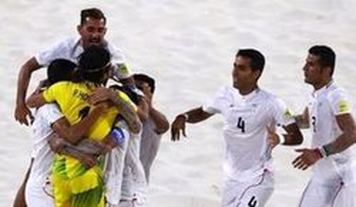سومی ساحلیبازان ایران در جام بین قارهای